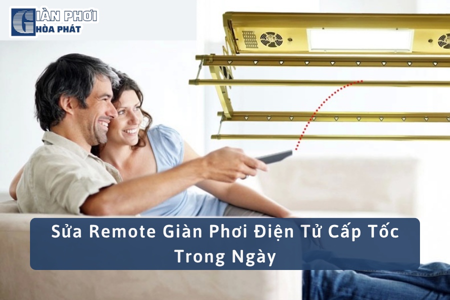 Sửa Remote Giàn Phơi Điện Tử Cấp Tốc Trong Ngày