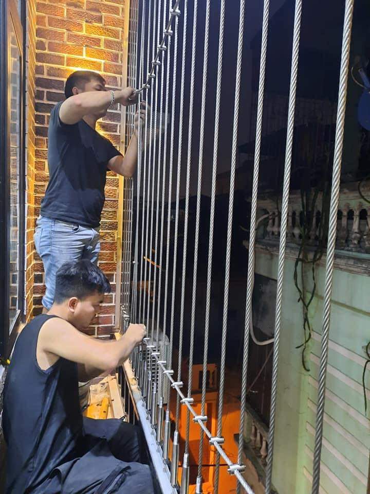 Lưới an toàn ban công chung cư