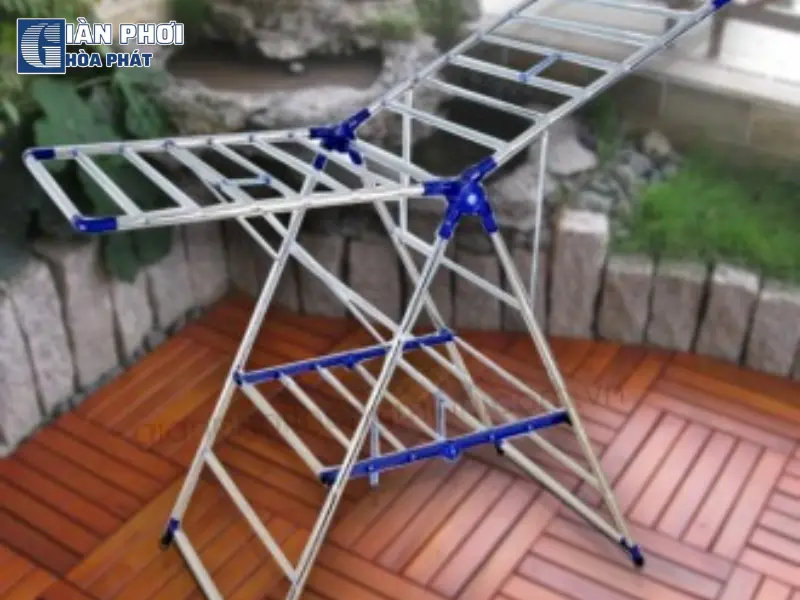 Giá giàn phơi quần áo thông minh chữ A kiểu Hàn Quốc K01