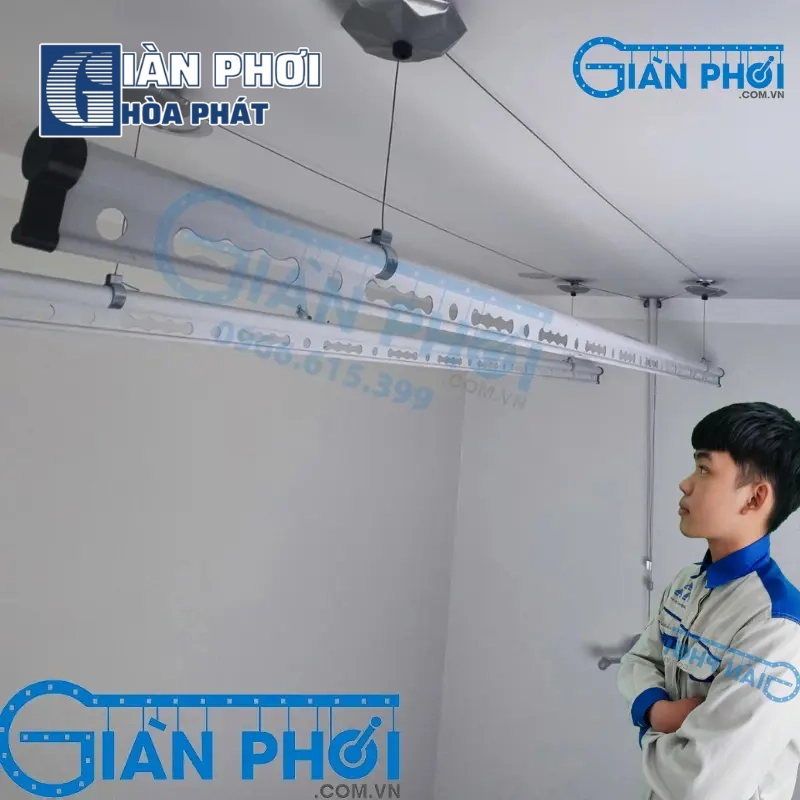 Giàn phơi thông minh Hòa Phát KS 978