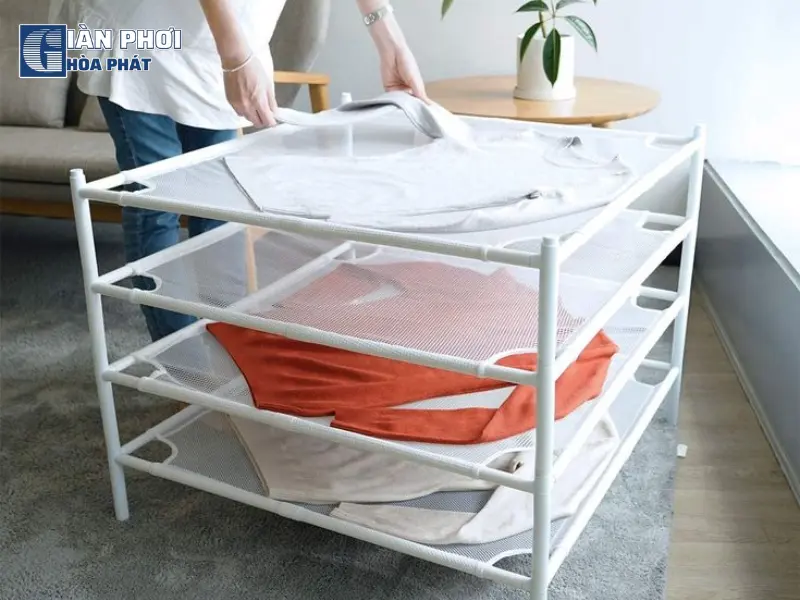 cách phơi quần áo nỉ