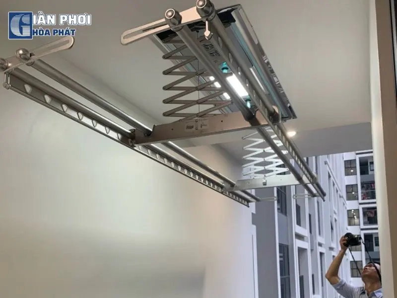 sửa giàn phơi điện tử