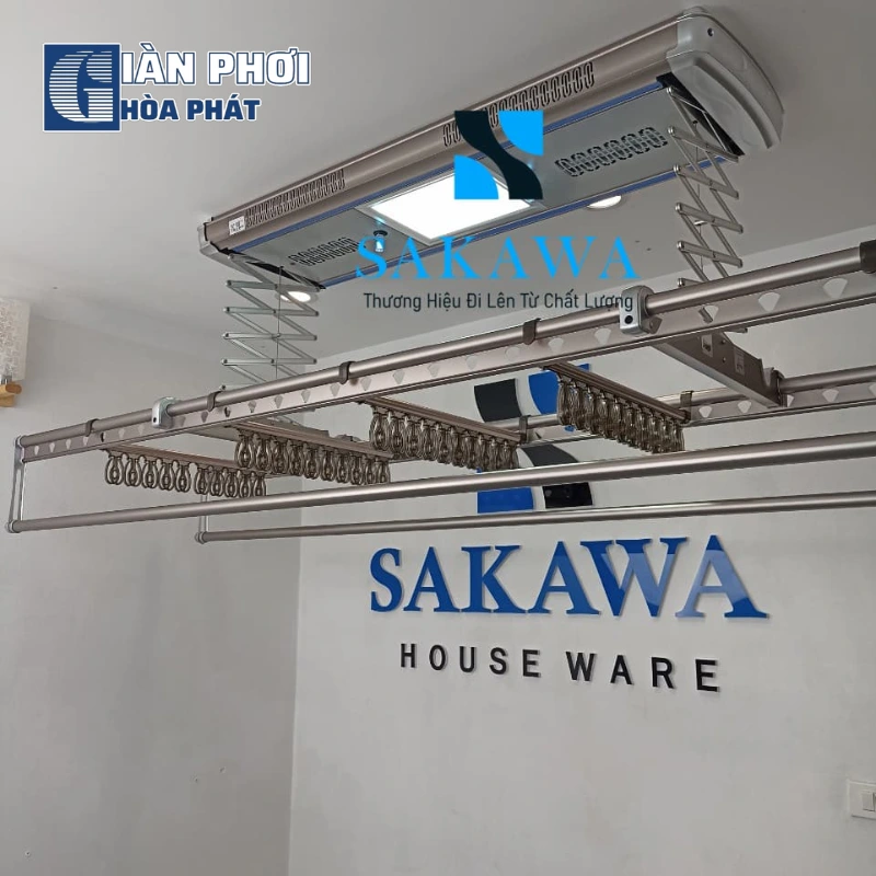 Giàn phơi thông minh điện tử Sakawa SD905