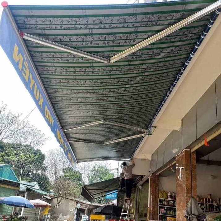 Bạt che mái hiên B16