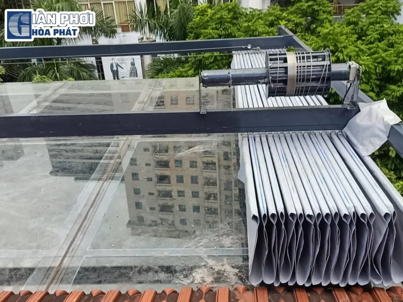 Ứng dụng bạt che nắng tự cuốn trong cuộc sống