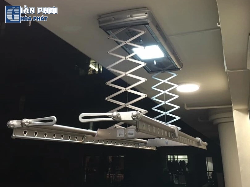 sửa bộ cảm biến nâng hạ giàn phơi