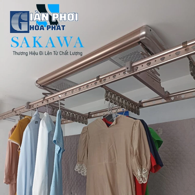 Giàn phơi thông minh điện tử Sakawa-S320N