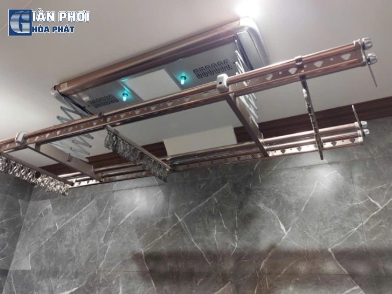 sửa lỗi giàn phơi không dừng khi gặp vật cản
