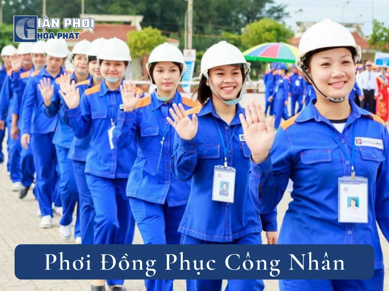 Cách Phơi Đồng Phục Công Nhân Mau Khô, Bền Màu Như Mới Mua