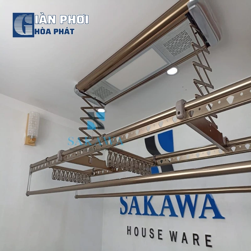 Giàn phơi thông minh điện tử Sakawa SN607
