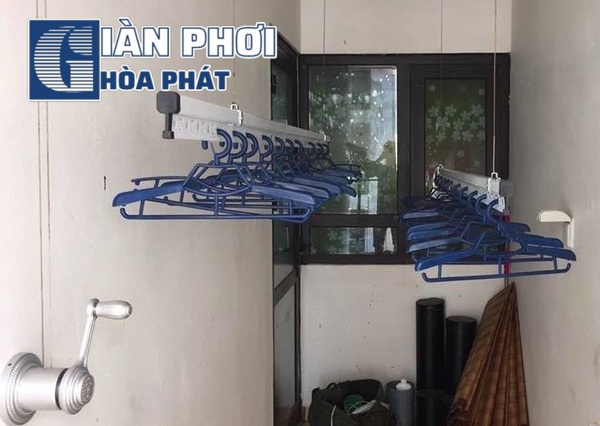 giàn phơi thông minh Hòa Phát KS983