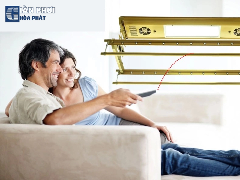 sửa remote giàn phơi điện tử