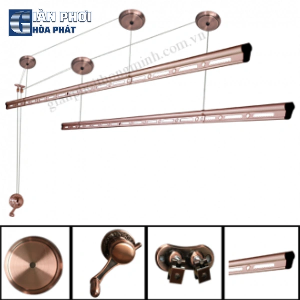Giàn phơi điều khiển Hàn Quốc
