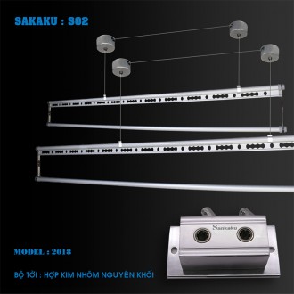 Giàn phơi 4 thanh phơi Sankaku S002