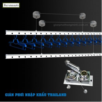 Giàn phơi thông minh nhập khẩu Thái Lan Seri 666